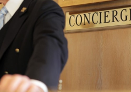 What services would a concierge usually provide?